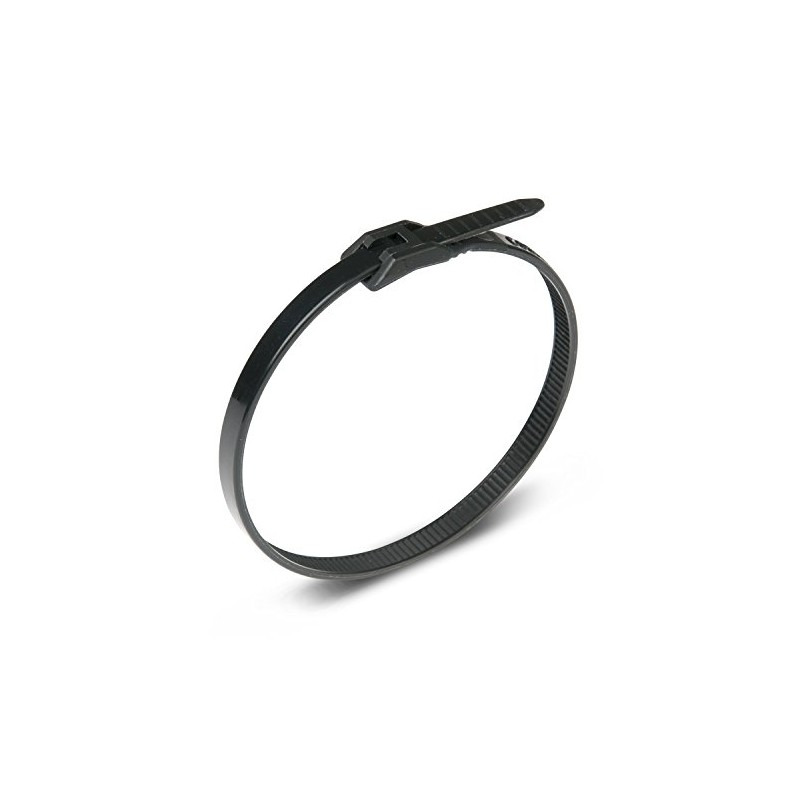 Ancor 199328 Cable Tie, Low Profile, 11", Black, 20pc