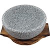 SUNRISE Natural Stone Bowl For Bibimbap and Soup (32 OZ)