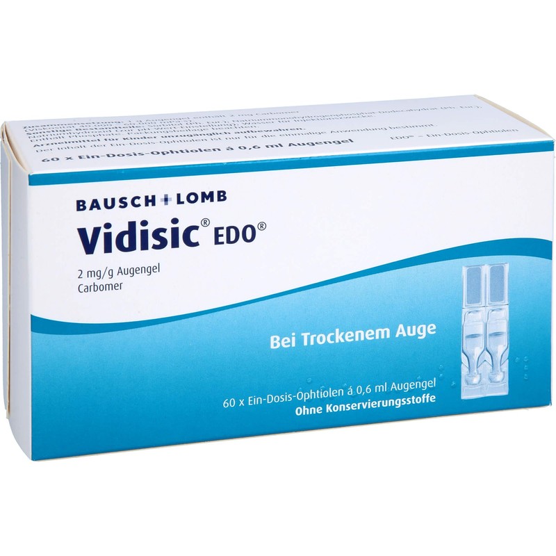 VIDISIC EDO Eye Gel 60 x 0.6 ml