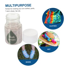 STOBOK Bottles of Tie-dye Powder for Clothing Projects Tie-dye Supplies for Boy Girl Adults Create Unique Fabric Designs