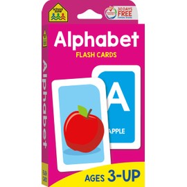 School Zone Get Ready for School Flash Cards: Learn the Alphabet & Numbers Combo Pack, Preschool, Kindergarten, ABCs, Uppercase and Lowercase Letters, Numbers, Counting, and More