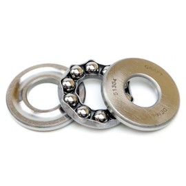 Parts and Parts 51304 thrust ball bearing, 20 x 47 x 18 mm, DIN 711, high axial load absorption, easy assembly, deep groove axial bearing, durable steel construction, use in shafts and mechanical