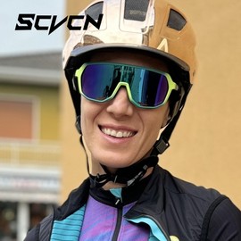 SCVCN Polarised Cycling Glasses UV400 Protection Sports Sunglasses Sports Glasses for Men and Women for MTB Cycling BMX Fishing Running Golf Driving Softball and Other Outdoor Sports 17
