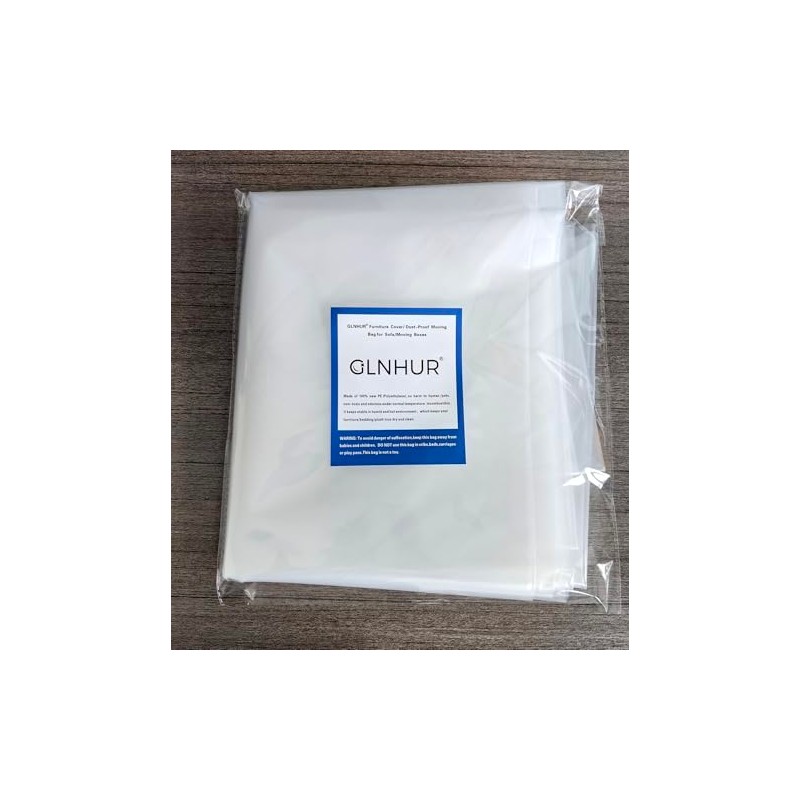 GLNHUR Furniture Cover – Dust-Proof Moving Bag for Sofa,Chair,Suit Case,Moving