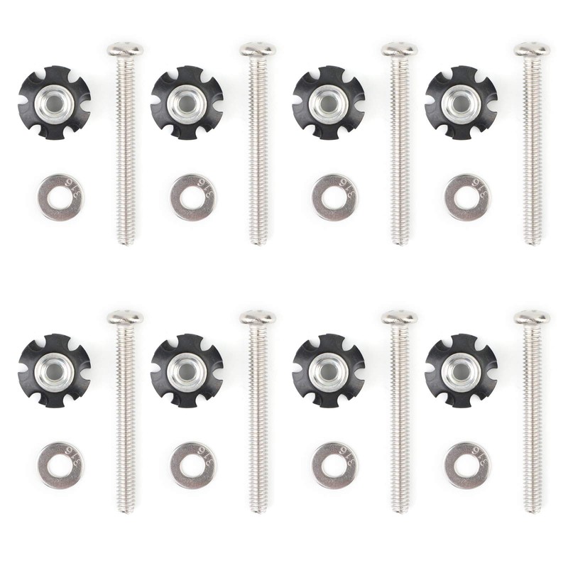 Frezon Set of 8 RV LADDER REPAIR KIT nuts Stainless