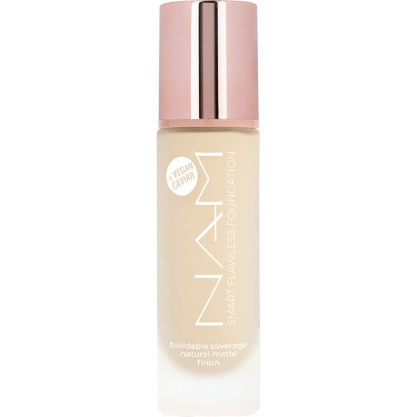 NAM Makeup Smart Flawless Foundation, 01N - Swan, 30ml