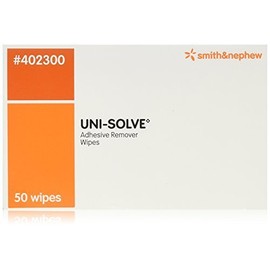 Uni-Solve Adhesive Remover Wipes by Smith and Nephew, Model No - 402300 - 50 ea by Unisolve