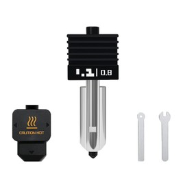 Henaiser 0.8mm H2D Combo Hotend Print Head Hot End Kit Extruder High Temperature Quick Swap Hardened Steel Nozzle for Bambu Lab H2D/H2S 3D Printer