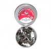 STEELWORX No Hammer Adjustable Stainless Steel Picture Hanger Hooks, box
