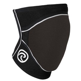 Rehband PRN Knee Pad, Professional Handball Pad, Volleyball Pad, Knee Support for Handball and Volleyball, Neoprene Knee Protector, Colour: Black, Size: XL, Side: Right