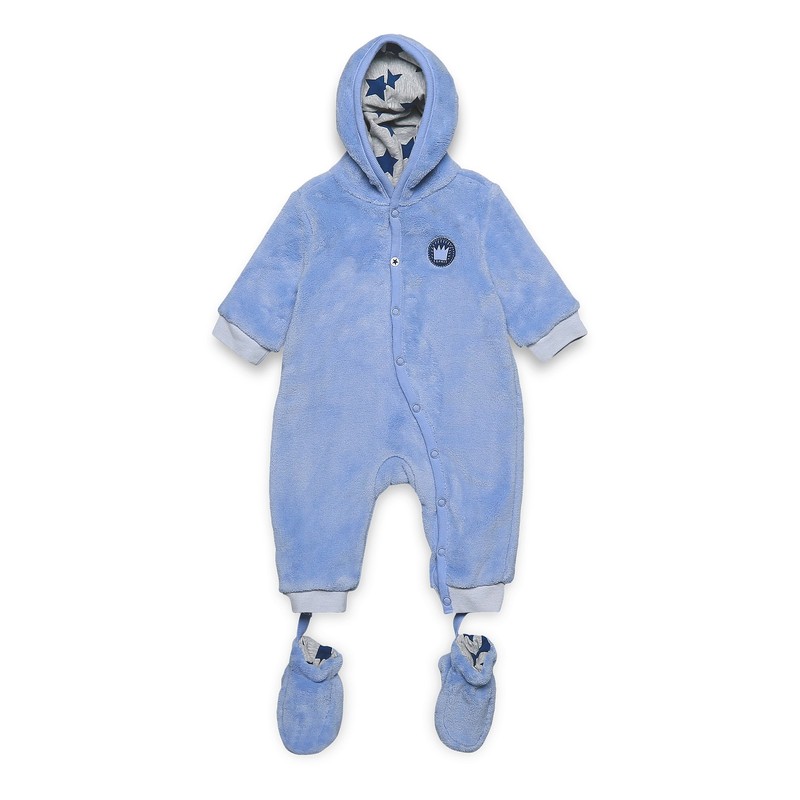 Esprit Baby Coverall Snowsuit, Blue (Sky Blue), 0-3 Months (Size: