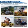 HEROFFIX Motorcycle Helmet Accessories Decoration Pearl Bow for Motorcycle Bicycle