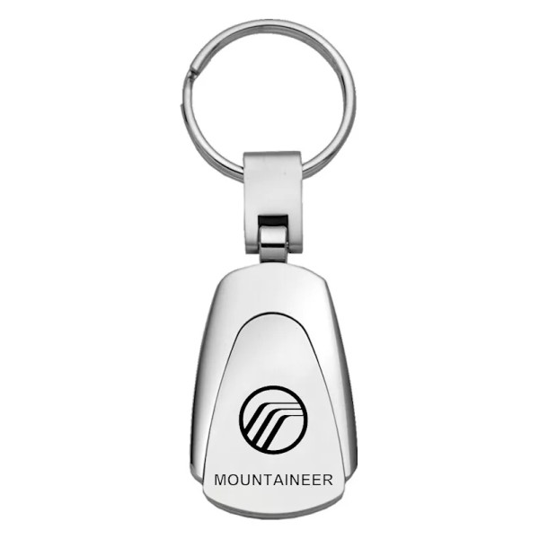 Mercury Mountaineer Teardrop Key Chain (Silver)