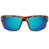 Abaco Edgewater Polarized Sunglasses - Tortoise/Ocean Mirror