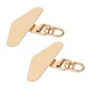 cmetta 2 PCS 360°Rotatable Metal Phone Tether Tab for iPhone，Cell