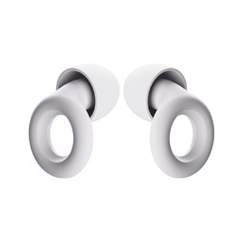 ZLEEPY® Hush Earplugs for Sleep | Deeper Sleep | Reduce Outside Noise | 24dB (SNR) Noise Reduction | Customisable Fit | Looped Earplugs | Good for Meditation | Portable | Support Small UK Business