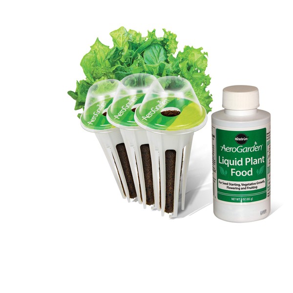 AeroGarden Salad Greens Mixed Seed Pod Kit, 3