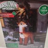 Gemmy 6' GEMMY AIRBBLOWN LED CHRISTMAS REINDEER YARD INFLATABLE - NIB- GEMMY
