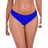 Ocean Blues Women's Royal Blue Low Waisted Bikini Bottom Full