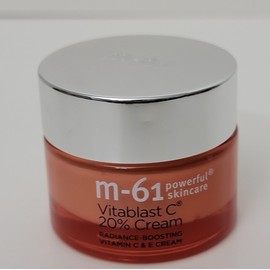 m-61 powerful skincare Vitablast C 20% Cream Radiance Booster Vitamin C & E 0.6