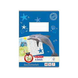 Herlitz 1957760 Exercise Book DIN A4, Lineatur 3/liniert