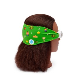 Splash Place Swim Goggles with Fabric Strap - LEVEL UP | Fun, Fashionable, Comfortable - Adult & Kids Swim Goggles - Won't Pull Your Hair - High Visibility Anti-Fog Lenses