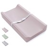 Blissful Diary Vegan Leather Baby Changing Pad with Waterproof &