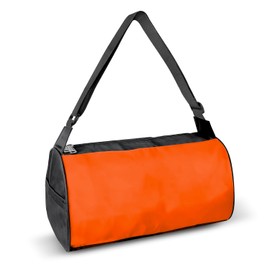 C&F BOGMOST Small Travel Duffel Bag Foldable Waterproof Gym Bag for Gym Beach Swim Bag Men Women Duffle Bag Lightweight Oxford Cloth Sports Bag, A-Orange-Small, 15 INCHES