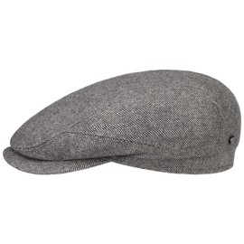 Stetson Chester Wool Silk Cashmere Flat Cap Men Grey 7 3/8