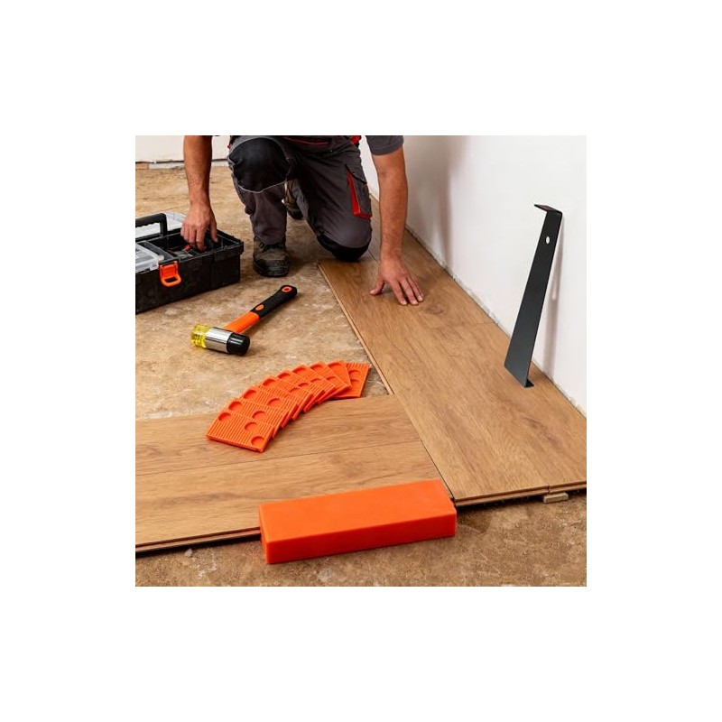 43-Piece Wood Flooring Installation Kit with Mallet & Spacers