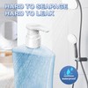 [2-Pack] Dispenser Pump, Shampoo/Conditioner, Leak Proof, Extended Trimmable Tube, Fits