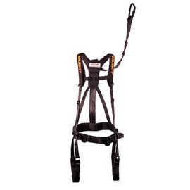 Muddy Hunting Tree Stand Safety Systems Lightweight Padded Nylon Quick-Release Safeguard Harness, Large