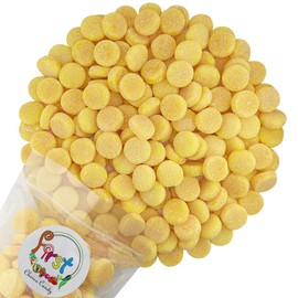 FirstChoiceCandy Sour Gummy Bite Candy (2 Pound (Pack of 1), Sour Pineapple & Orange)