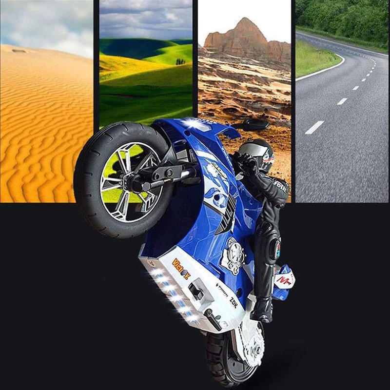 ZAVEIOP Remote Control Motorcycle, High Speed Self Balancing Single Wheel