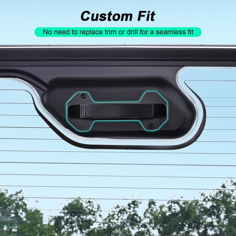 JDMON Rear Window Grip Handle Replacement for Jeep Wrangler JL