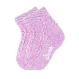 Sterntaler Unisex Baby Socks Pack of 2, Pink melange