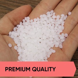 Thermoplastic Beads – 1lb Polymorph Plastic Pellets(Made in Spain) – Reusable Moldable Plastic Beads – Melting Plastic Pellets for Modeling, DIY Crafts, Sculpting, Cosplay(Made in Spain