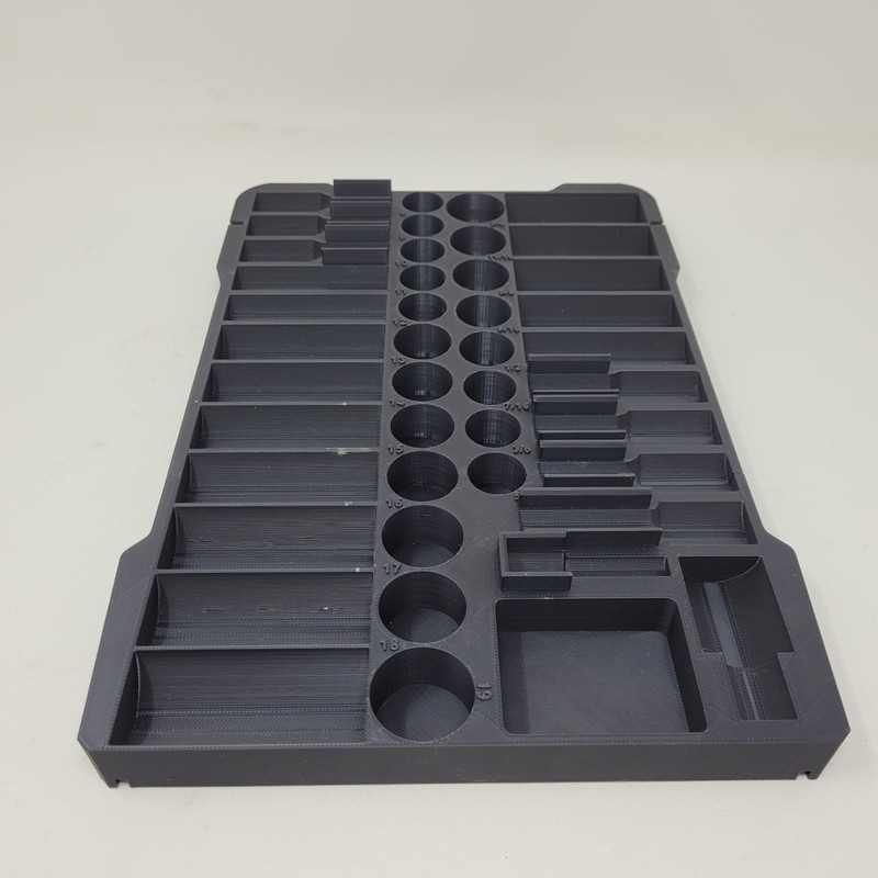 Fits Milwaukee Packout Low Profile Storage Tray INSERT for Sockets