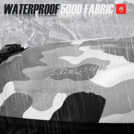 AFISHTOUR 65L Waterproof Motorcycle Dry Bag, Dry Bag Large Size for Men and Women, Waterproof Duffle Bag with Buckle Shoulder Strap for Boating Rafting Fishing and Kayaking