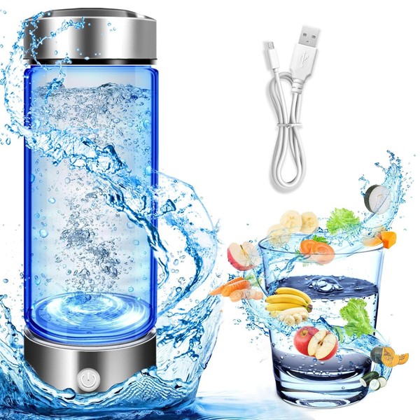 Hydrogen Water Bottle, Hydrogen Water Bottle Generator, 3Min Quick Electrolysis,