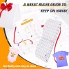 HTVRONT T-shirt Ruler Guide Tshirt Measurement Tool for Heat Press