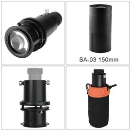 GODOX SA-03 150mm Telephoto Lens SA-P Projection Attachment Accessory for S30 LED Vidio Light