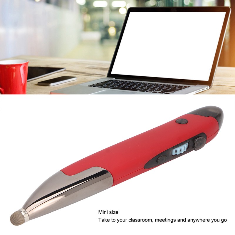 Wireless Voice Input Optical Pocket Pen Mouse 2.4GHZ 33ft Wireless