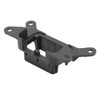 Car Emergency Light Bracket Black Stable Base Precise Hole Position