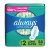Always Ultra Thin Pads Size 2 Super Long Absorbency Unscented