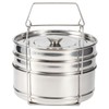Stackable 3 Tier Stainless Steel Steamer Cooker Pot Set Cook