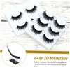 FOMIYES 1 Set False Lashes Model Salon Simulation Large Eyelash