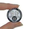 3 Year Sobriety Coin | Founders Glitter Triplate AA Chip