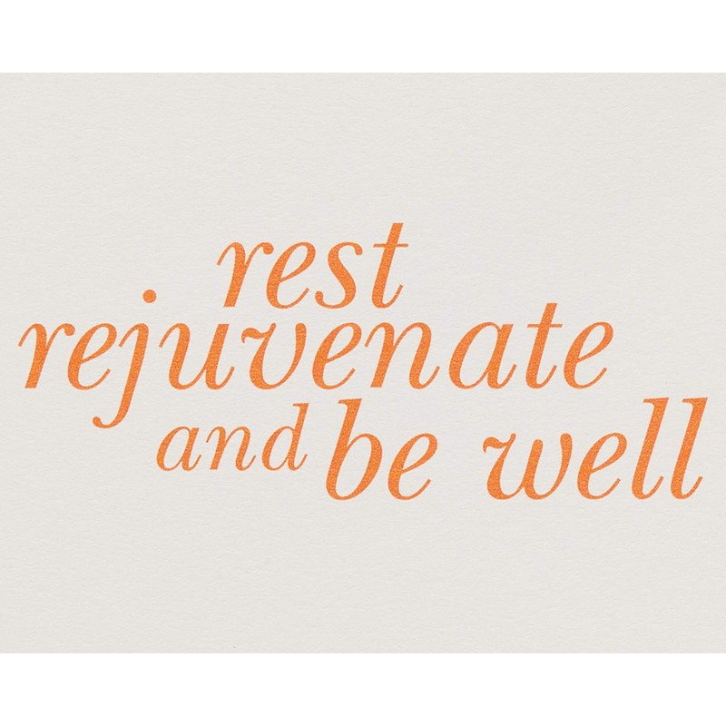 Papyrus Get Well Soon Card (Rejuvenate)