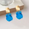 Just Follow Rose Petal Dangle Earrings